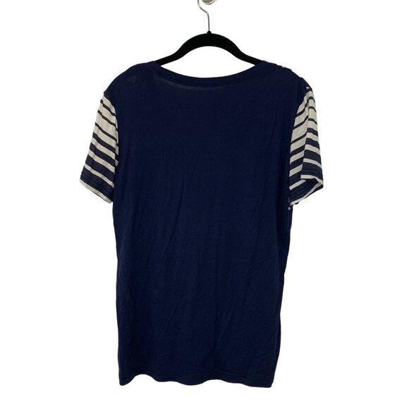 Tory Burch Polka Dot Top medium short sleeve Striped Short sleeves Style # 11132 - Picture 3 of 7